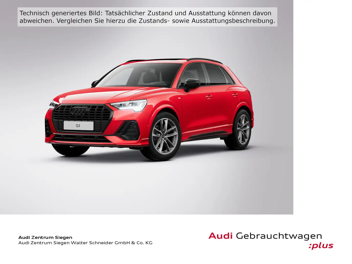 Audi Q3 35 TFSI 2x S line Matrix LED Navi VC Rot - 1