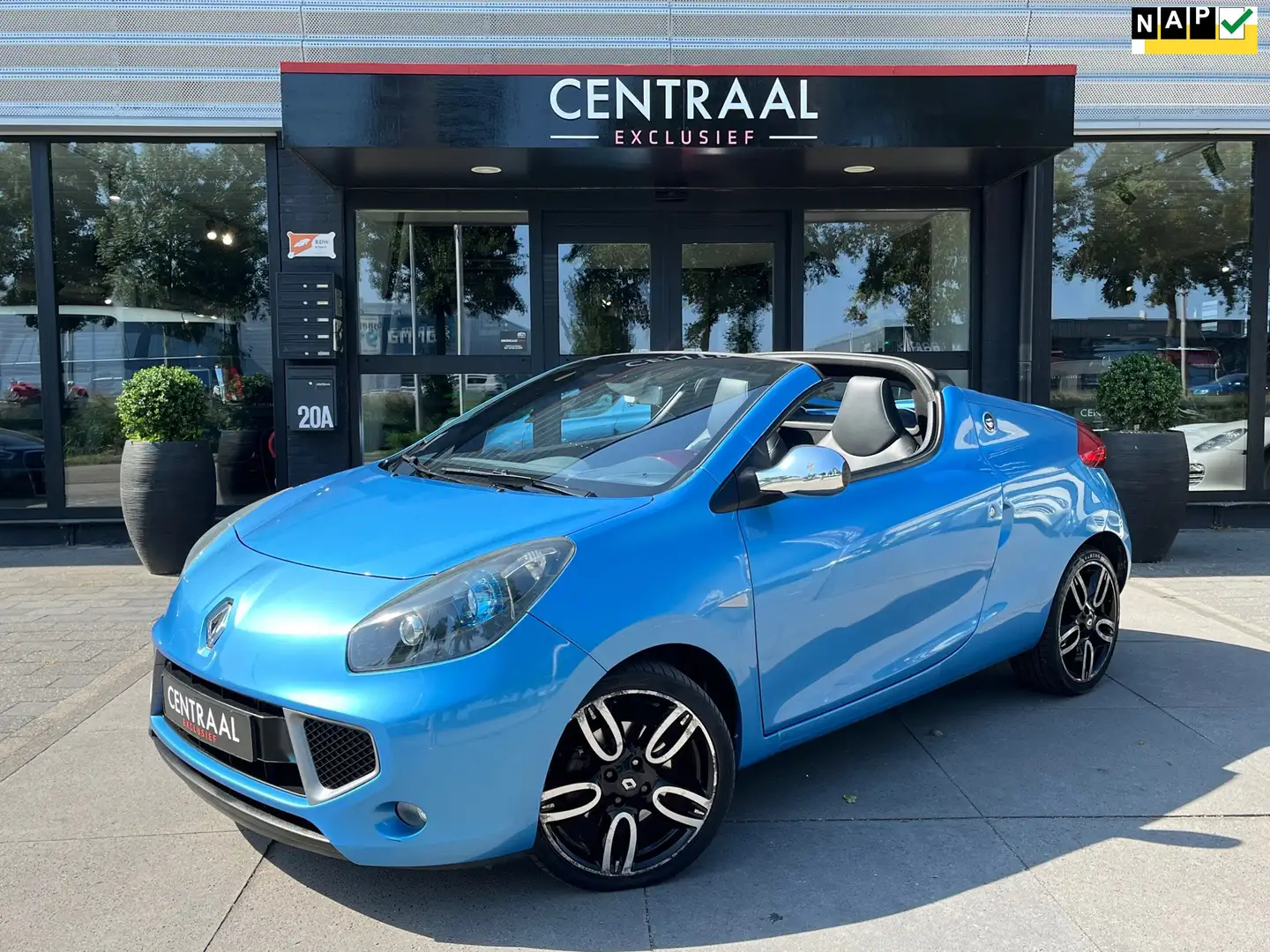 Renault Wind 1.2 TCE Exception 101PK|Airco|Bluetooth|Cruise Con Albastru - 1