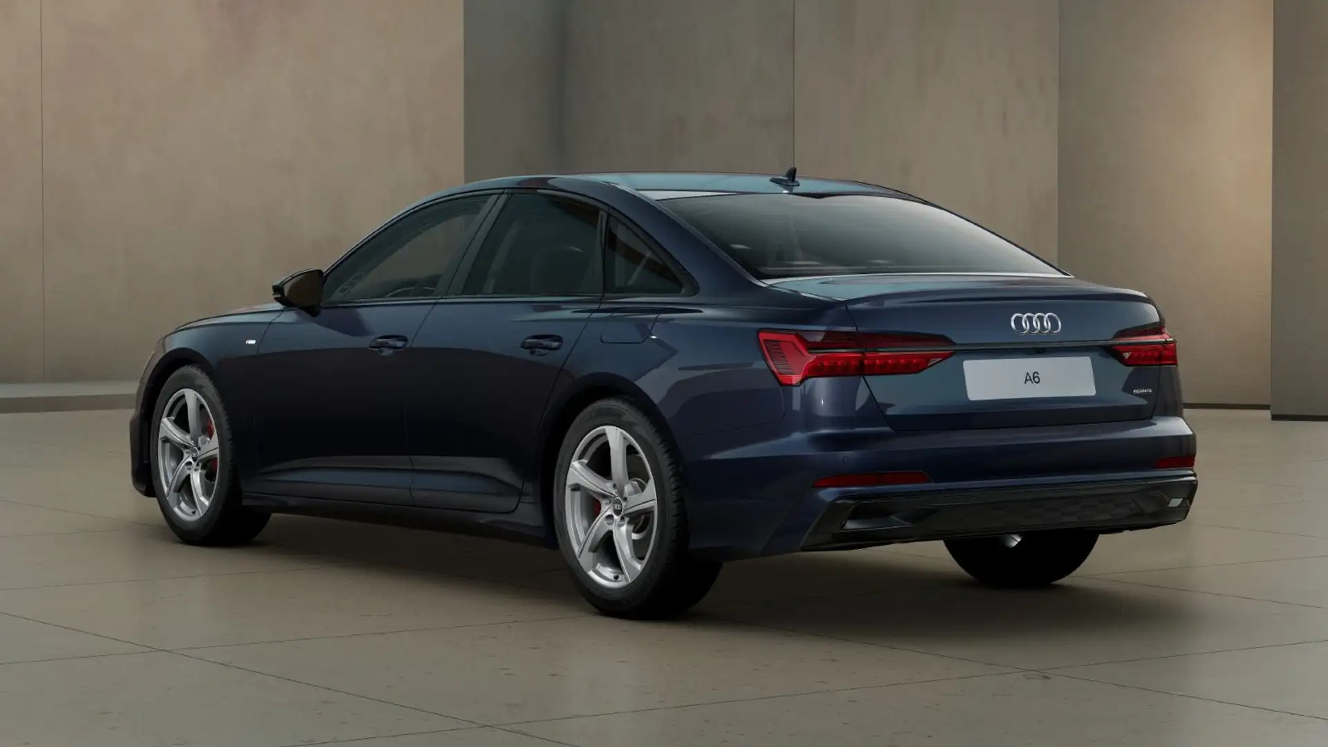 Audi A6 55 TFSI e qu. S line HDMatrix*Tour* Blauw - 2