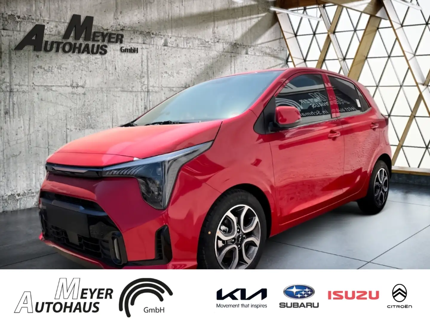 Kia Picanto 1.2 Spirit+LED+Smartkey+induktives Laden+Totwinkel Rouge - 2
