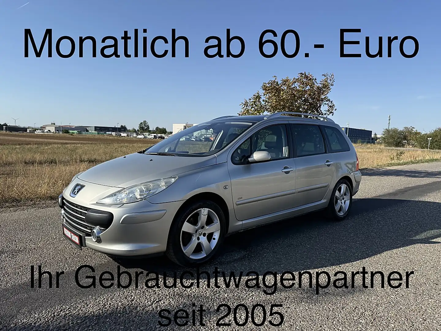 Peugeot 307 SW Active Pro 2,0 HDi 136 (FAP) Tiptronic Grau - 1