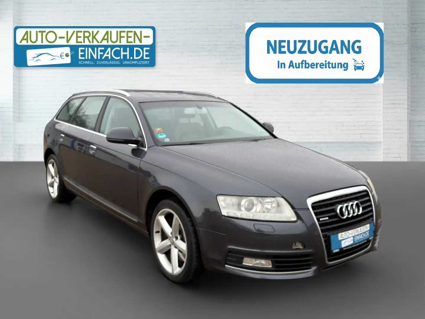 Audi A6 3.0 TDI Aut,Leder,SD,SH,PDC,TÜV 11/26,Service Grau - 1