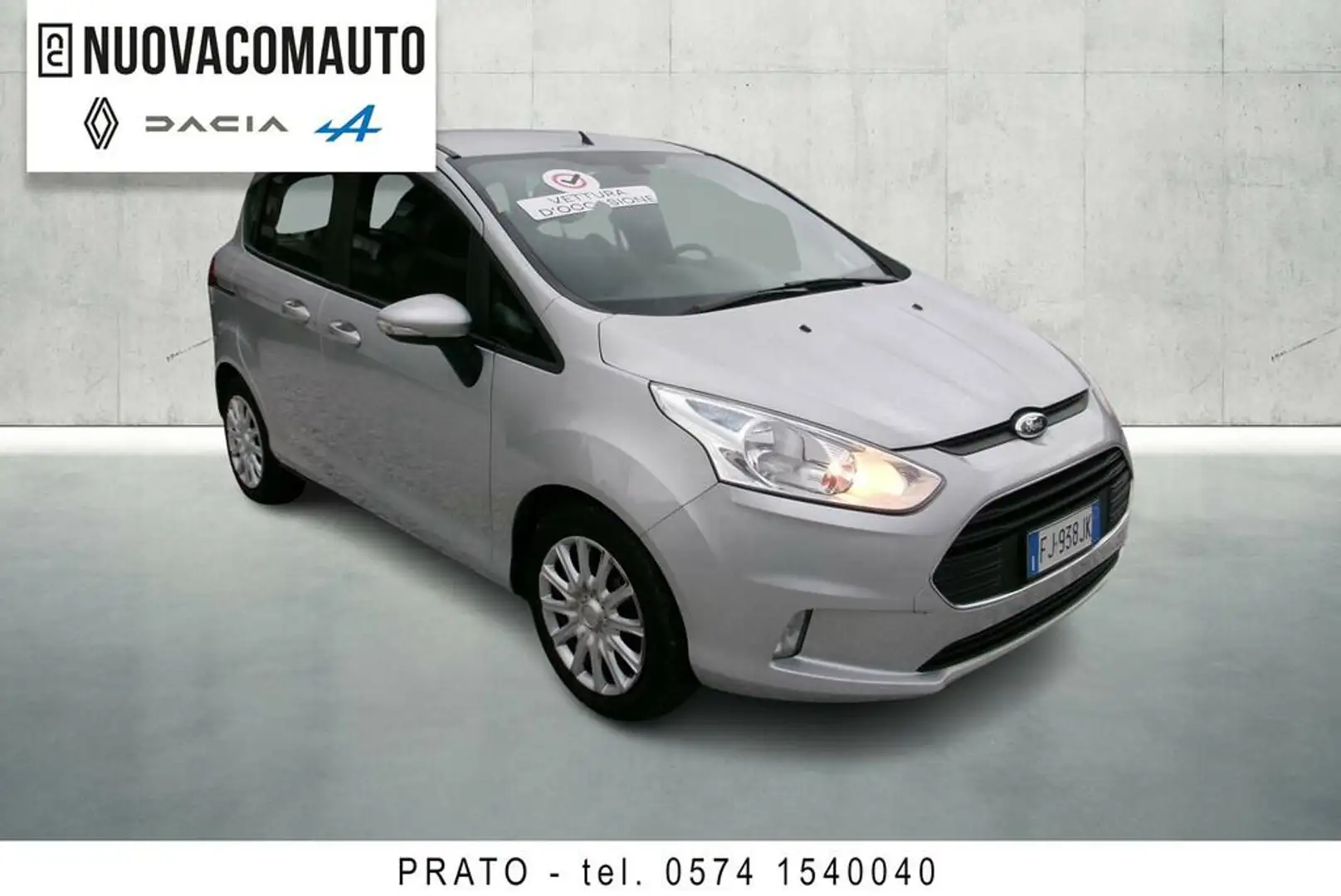 Ford B-Max 1.5 tdci Plus 75cv E6 Grigio - 2