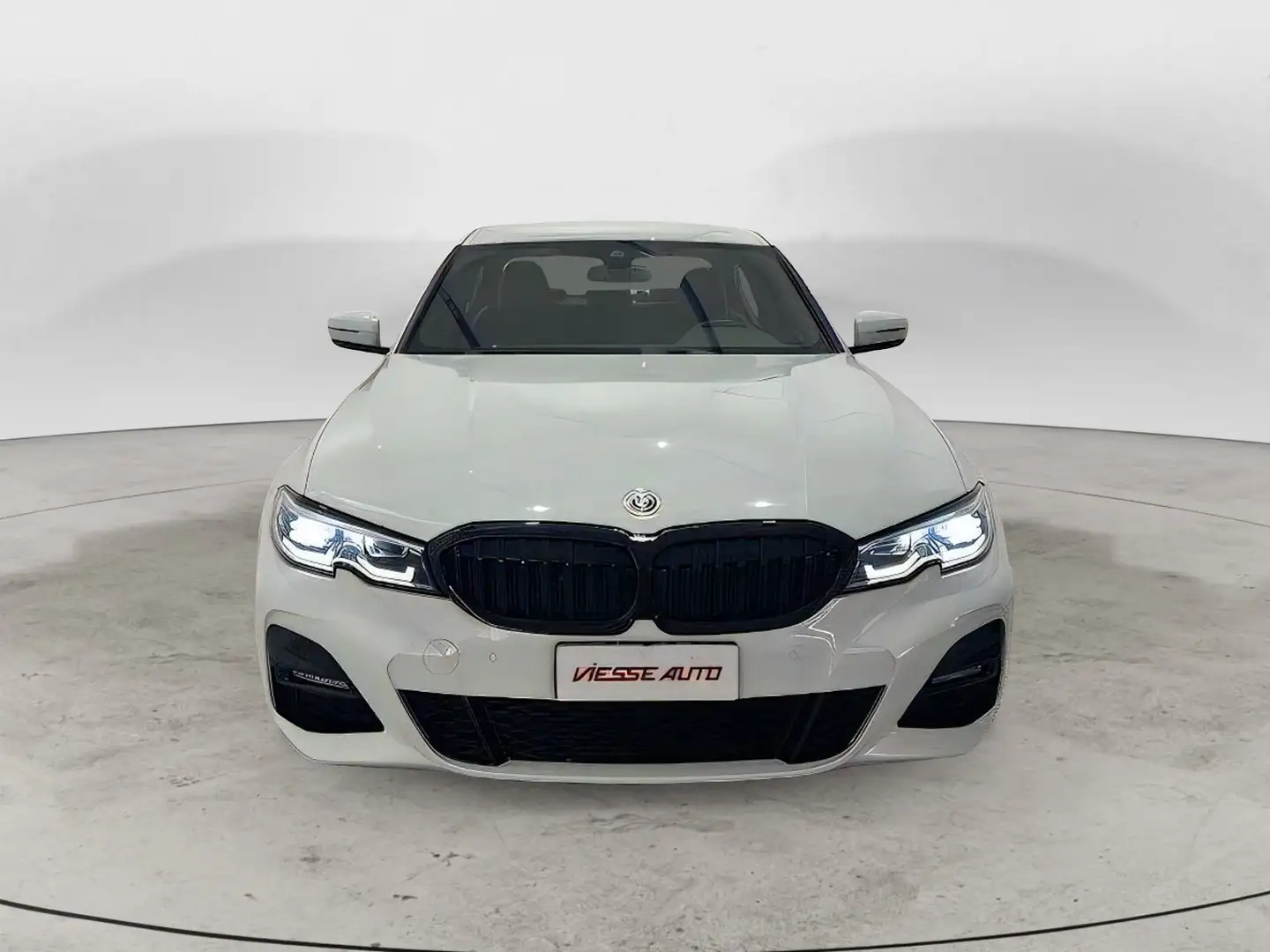 BMW 320 Serie 3  320d Msport Bianco - 2