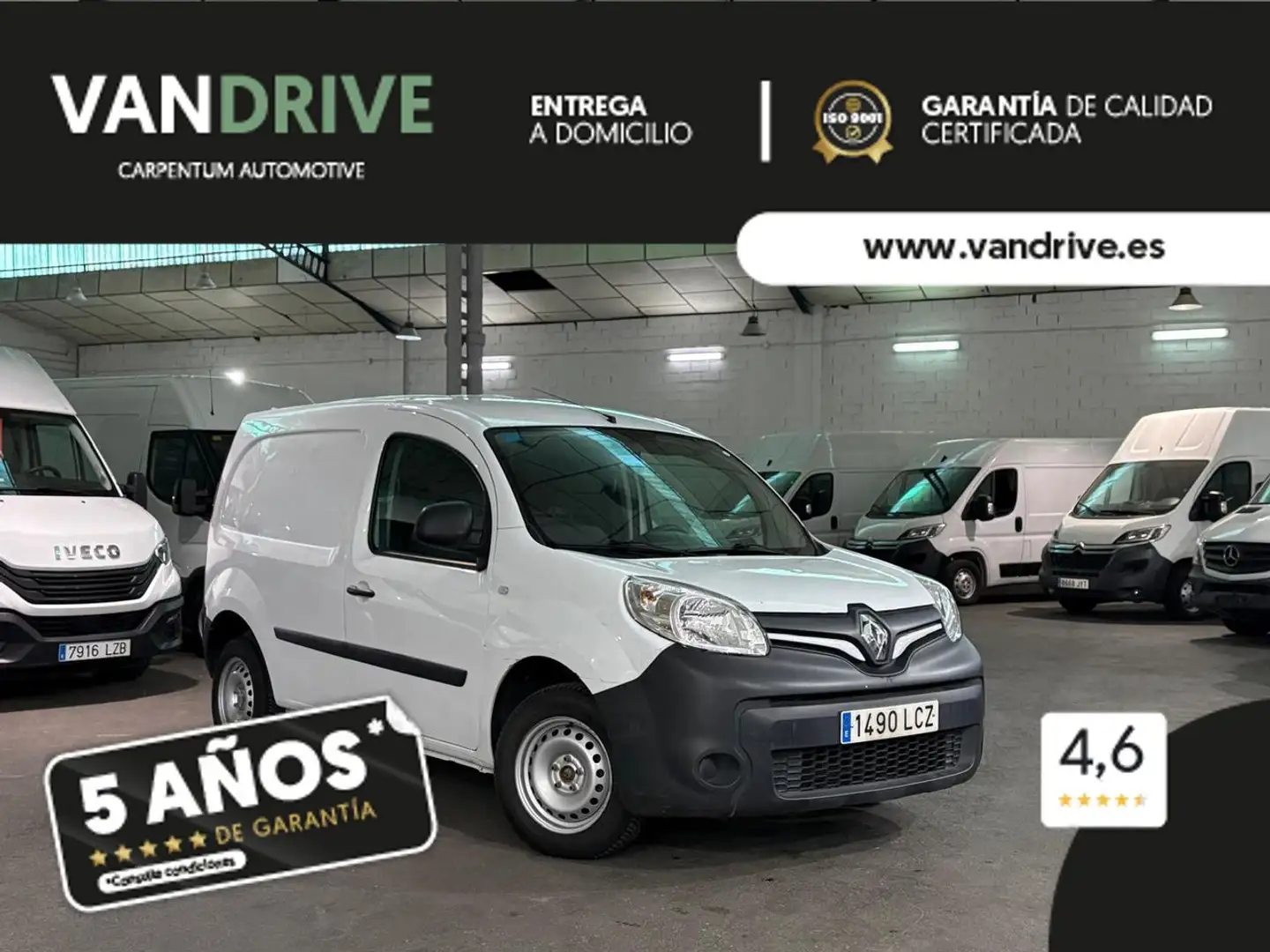 Renault Kangoo Fg. 1.5dCi Profesional 55kW Blanco - 1