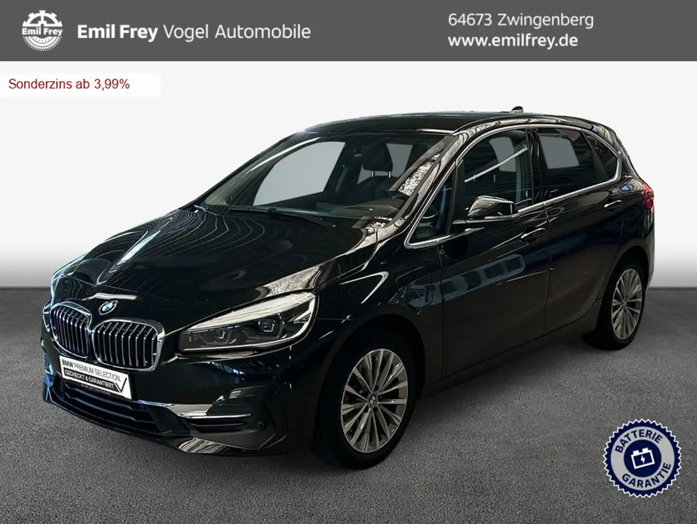 BMW 225 225xe iPerformance Active Tourer Luxury Line Noir - 1