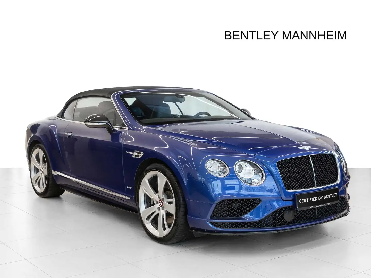 Bentley Continental GTC V8 S Blauw - 2