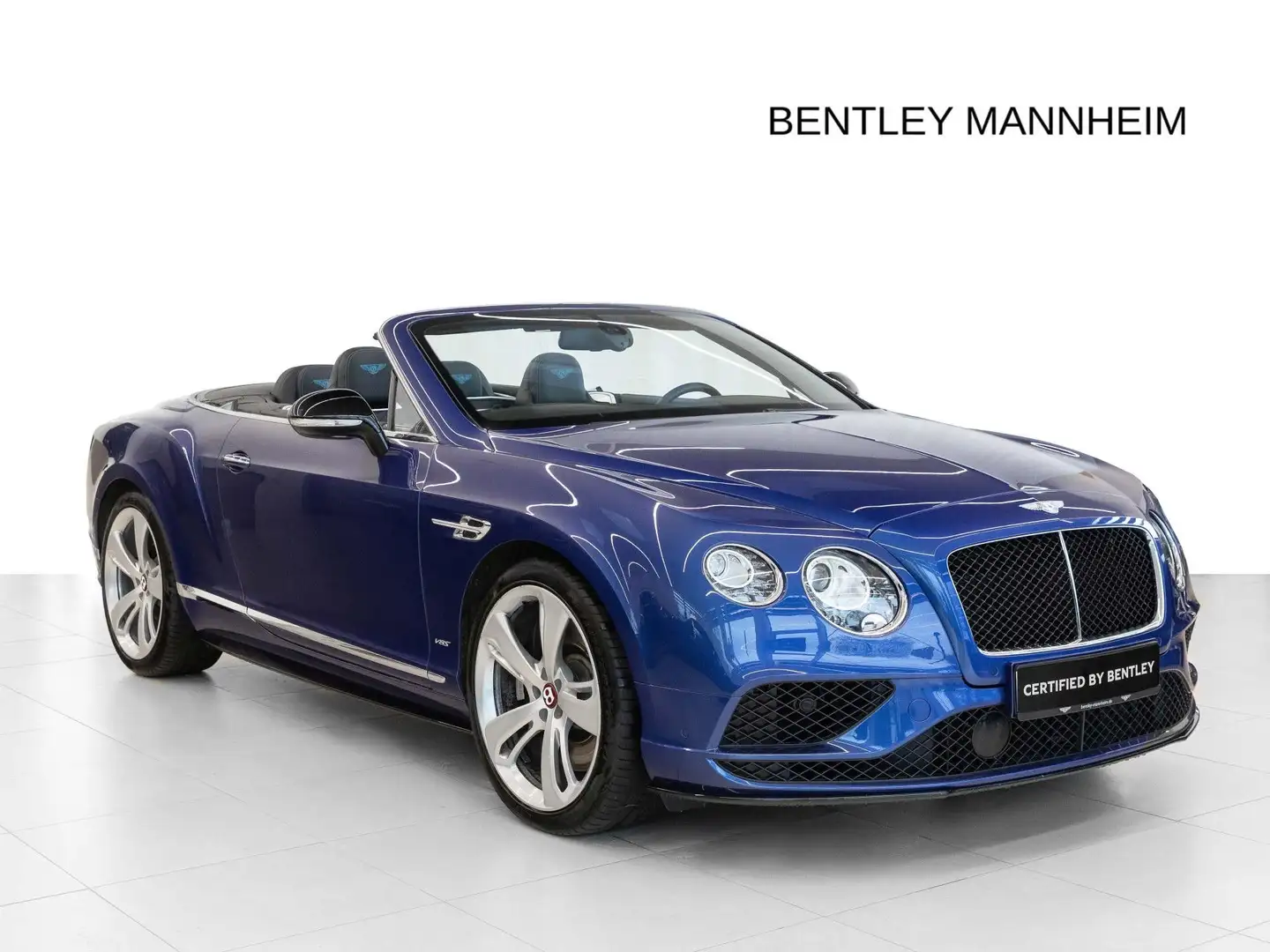Bentley Continental GTC V8 S Синій - 1