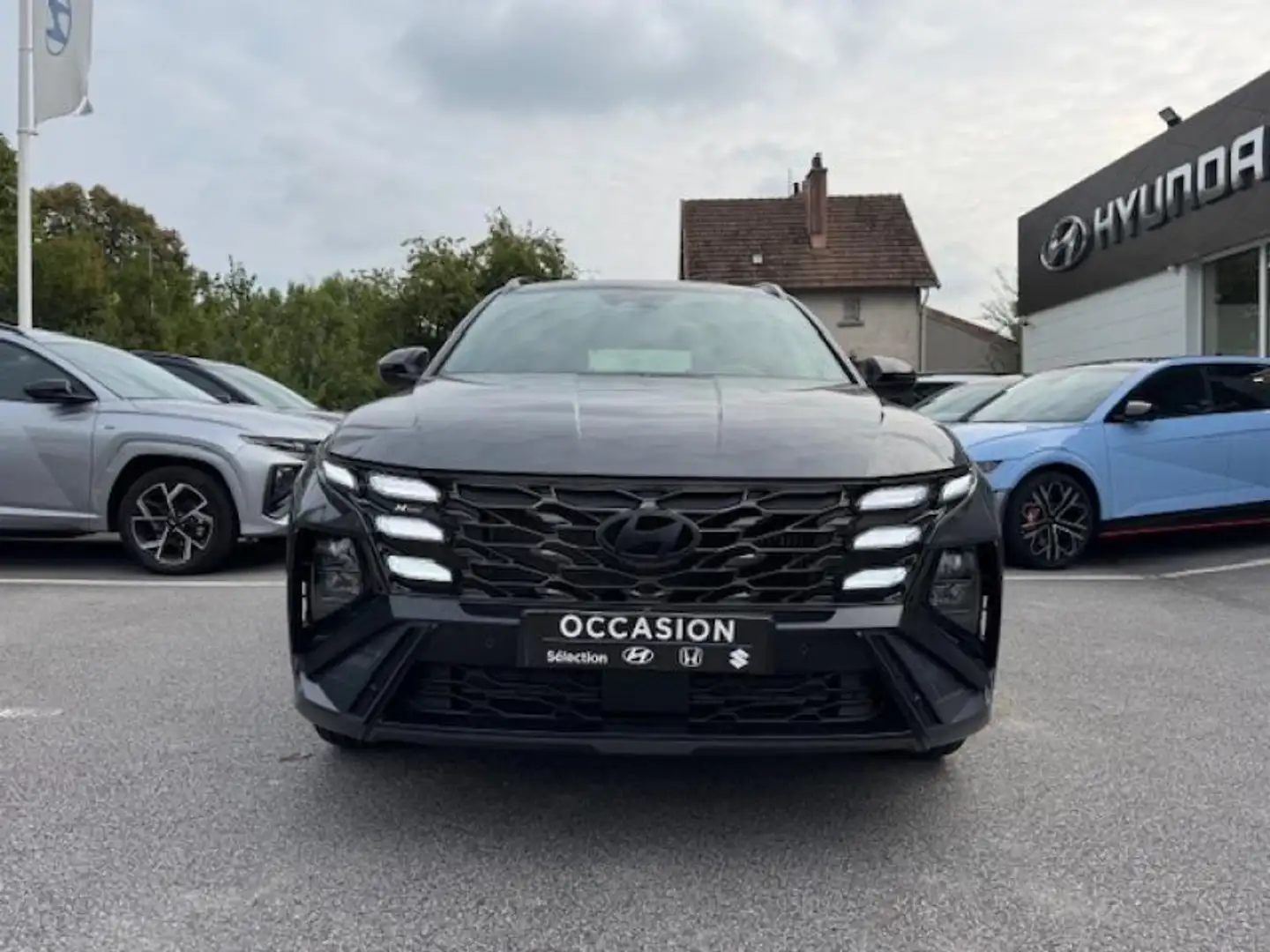 Hyundai TUCSON 1.6 T-GDI 215ch Hybrid N Line Creative Gris - 2