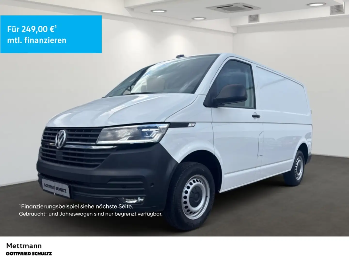 Volkswagen T6 Transporter 2.0 TDI DSG LED NAVI AHK SHZ PDC LM ZV Weiß - 1