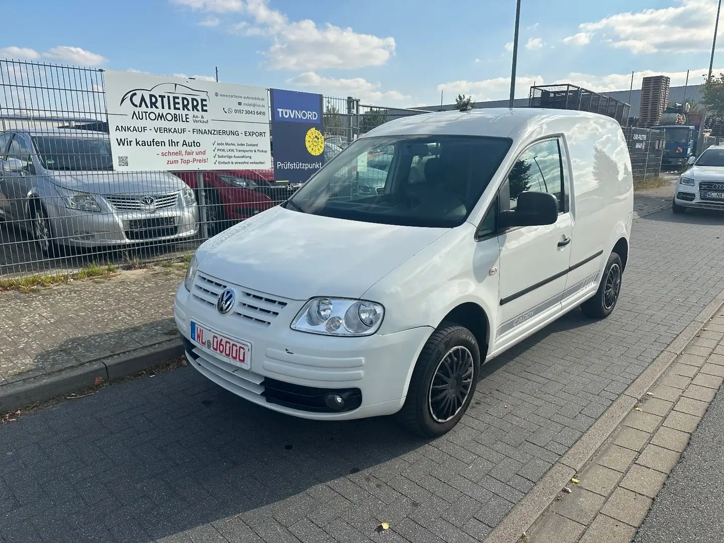 Volkswagen Caddy Kasten EcoFuel *LKW-Zulassung*KLIMA* Blanc - 1