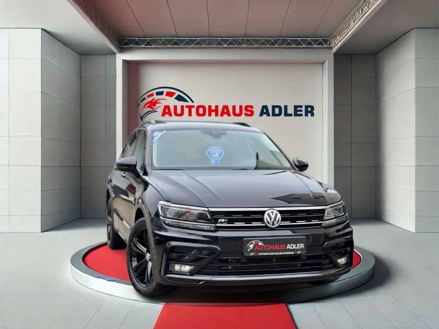 Volkswagen Tiguan 4Motion*R-LINE*19%*1HD*AUTO*360*PANO*4XSH Schwarz - 1