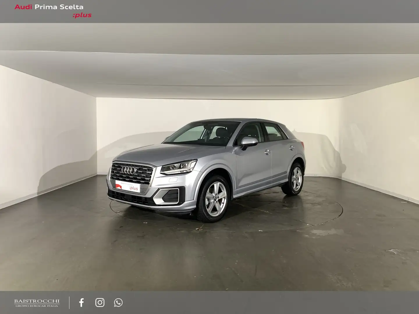 Audi Q2 30 1.6 tdi admired Argento - 1