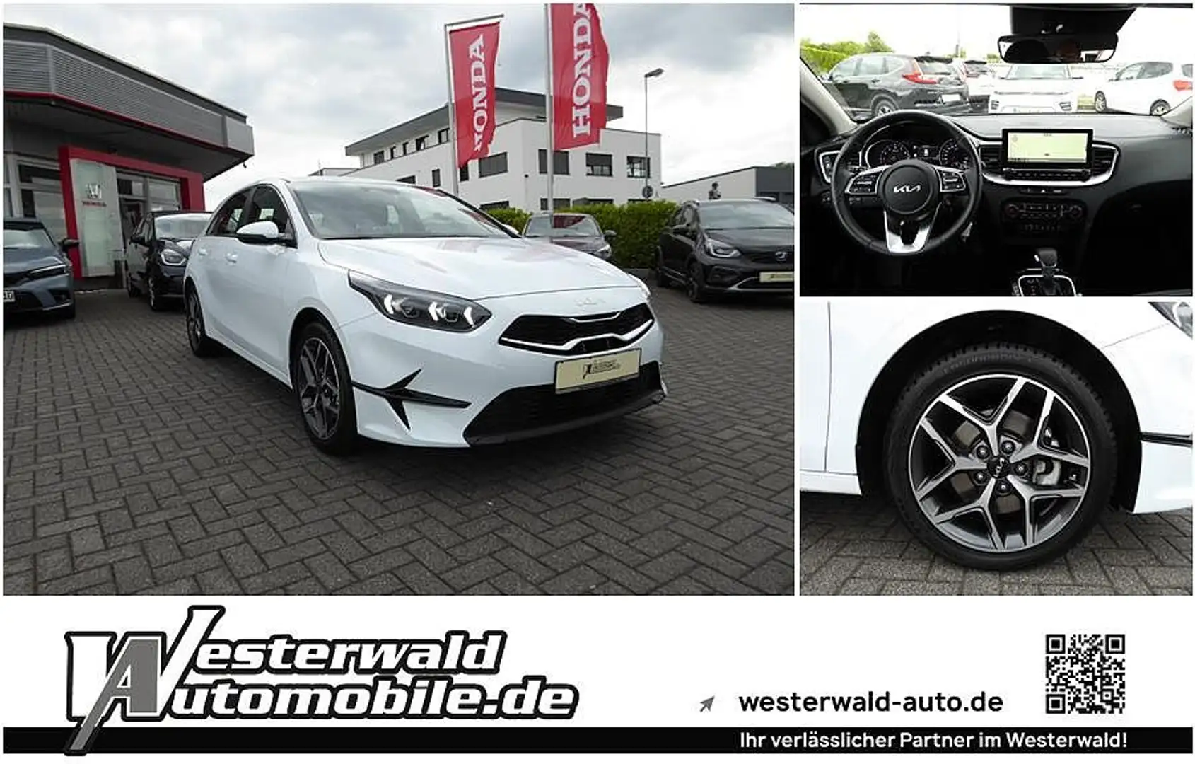Kia Ceed / cee'd 1.5 T-GDI Spirit DCT7 | NAVI | Totwinkelassistent Blanc - 1