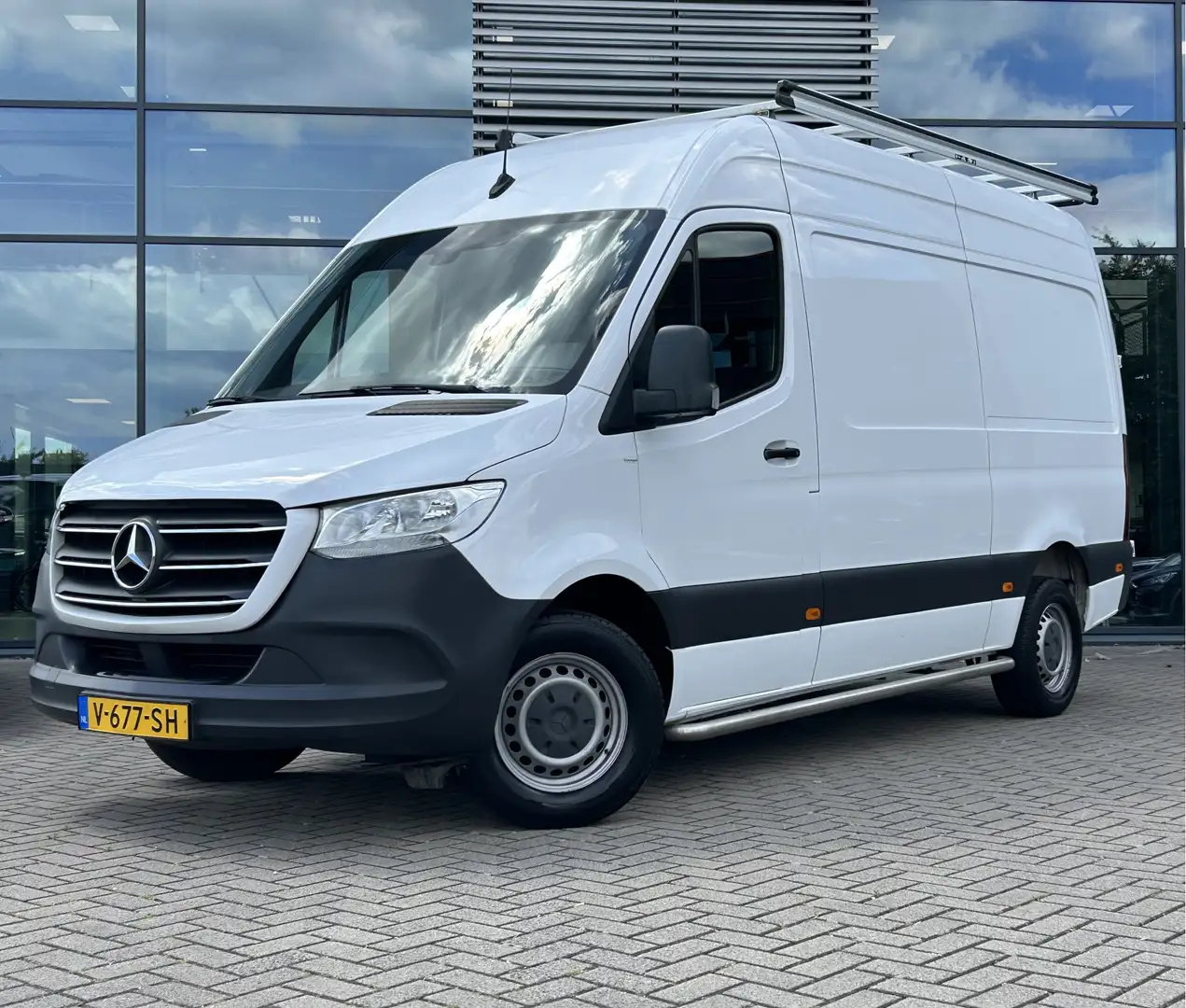 Mercedes-Benz Sprinter 314 2.2 CDI L2H2 Automaat | Euro 6 | Imperiaal | T Blanc - 1