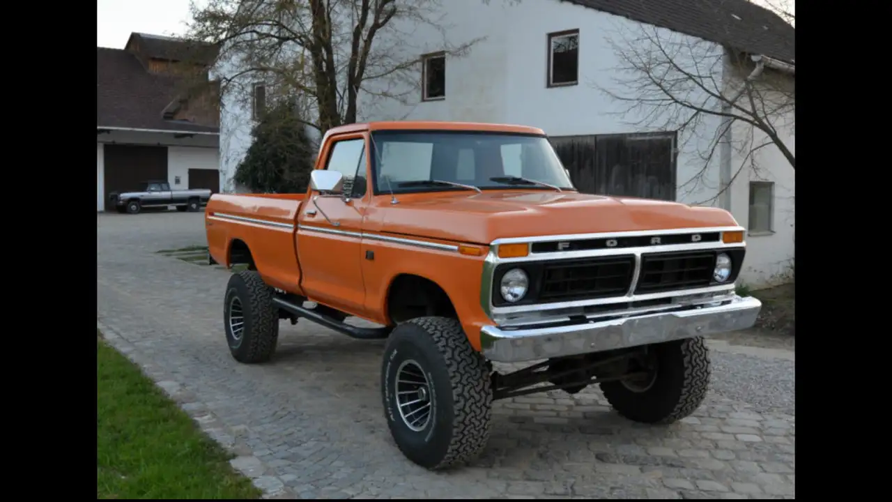 Ford F 100 1975 H Zulassung V8 4x4 zuschaltbar, foto 5