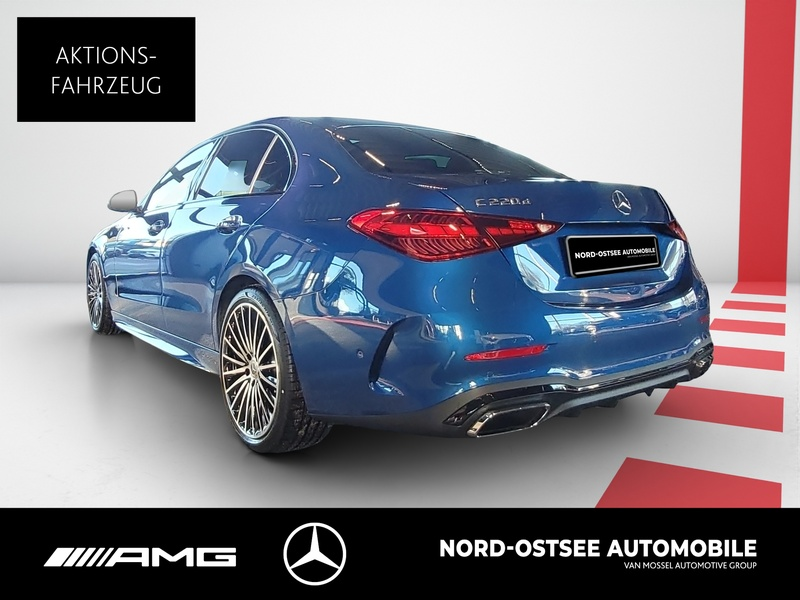 Mercedes-Benz C 220 d AMG PANO AHK MEMORY WINTER-PAKET SOUND — photo 3