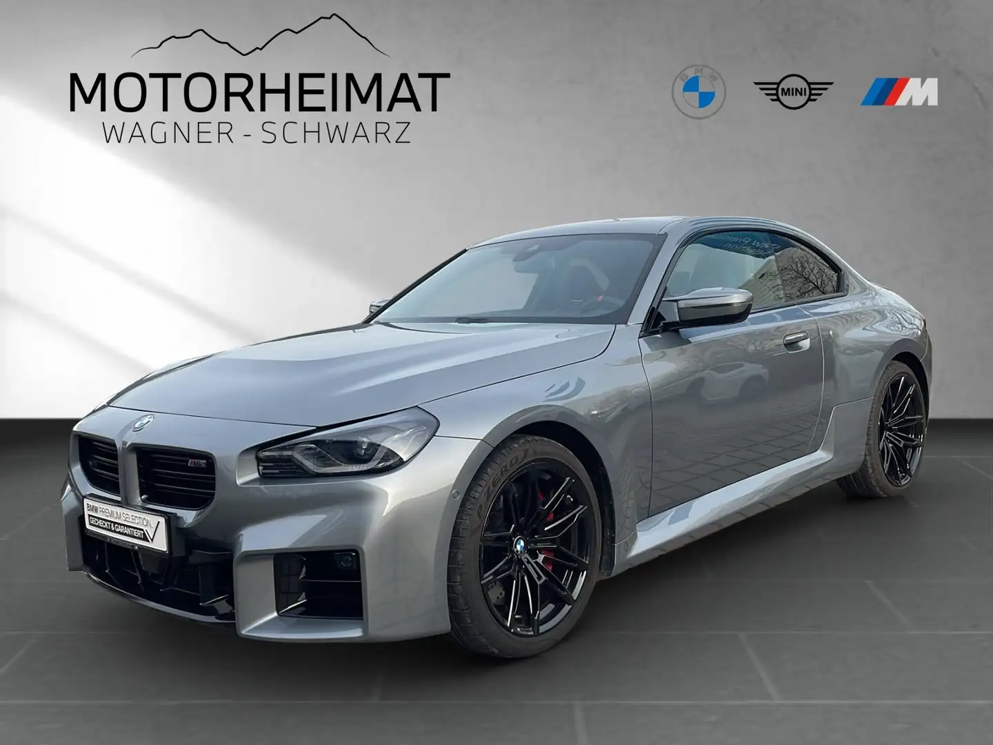 BMW M2 Coupé Int. Cabron Fibre HUD el.Sitzv. H&K Grijs - 1