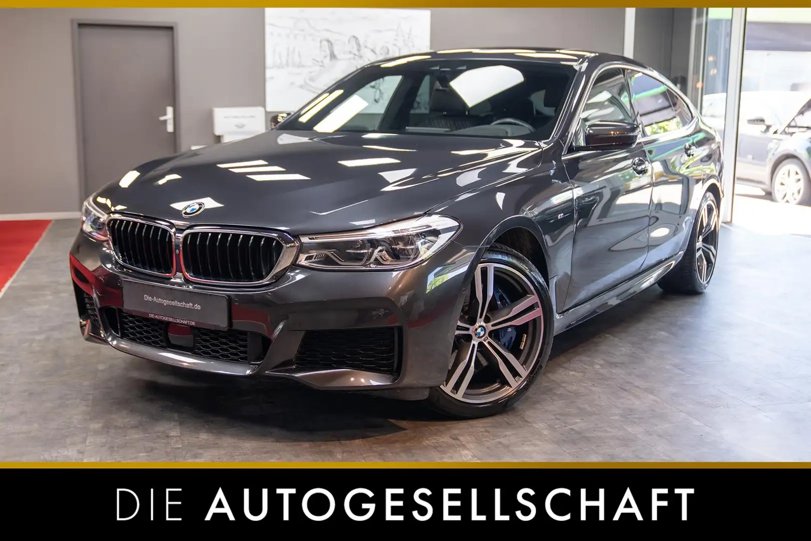 BMW 630 630i GT M Sport*LED*NAV*HUD*H&K*STHZG*AHK*2.HD* Grau - 1
