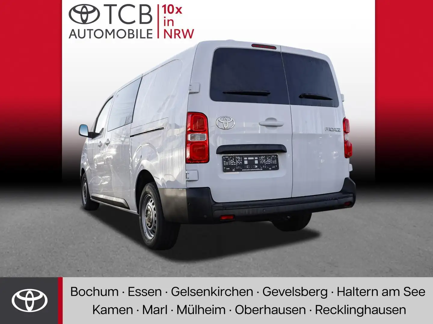 Toyota Proace 2.0 D-4D L2 Select Doppelkabine Weiß - 2