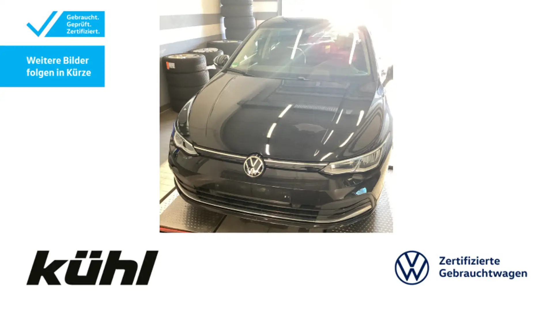 Volkswagen Golf VIII 1.5 TSI Active Navi, Noir - 1