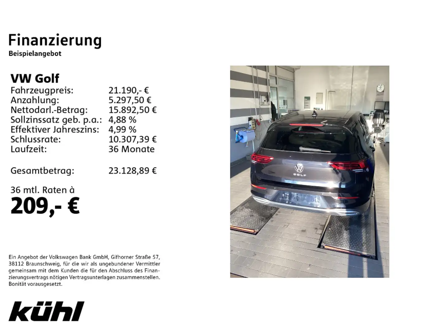 Volkswagen Golf VIII 1.5 TSI Active Navi, Noir - 2