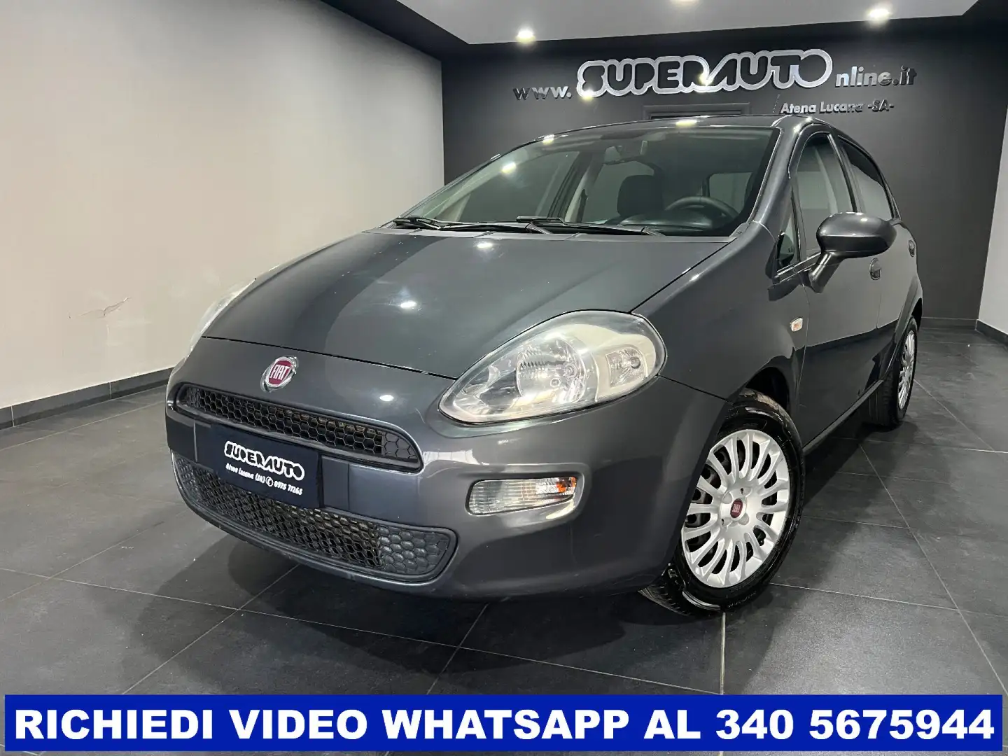 Fiat Punto 1.3 MJT II S&S 95 CV 5 porte Street Grigio - 2