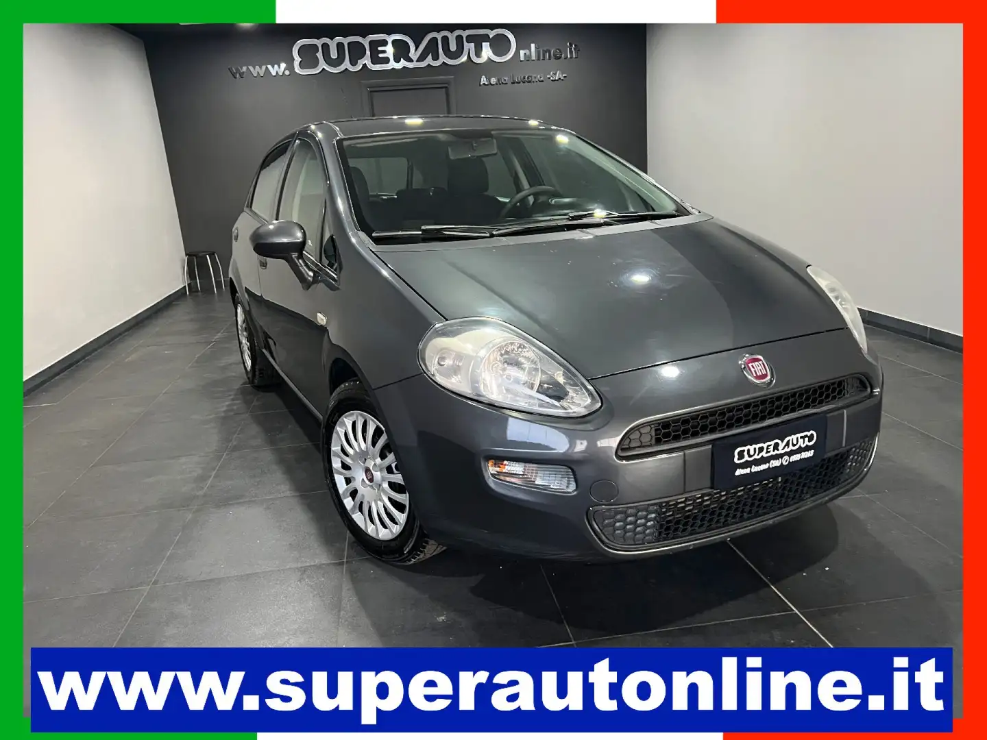 Fiat Punto 1.3 MJT II S&S 95 CV 5 porte Street Grigio - 1