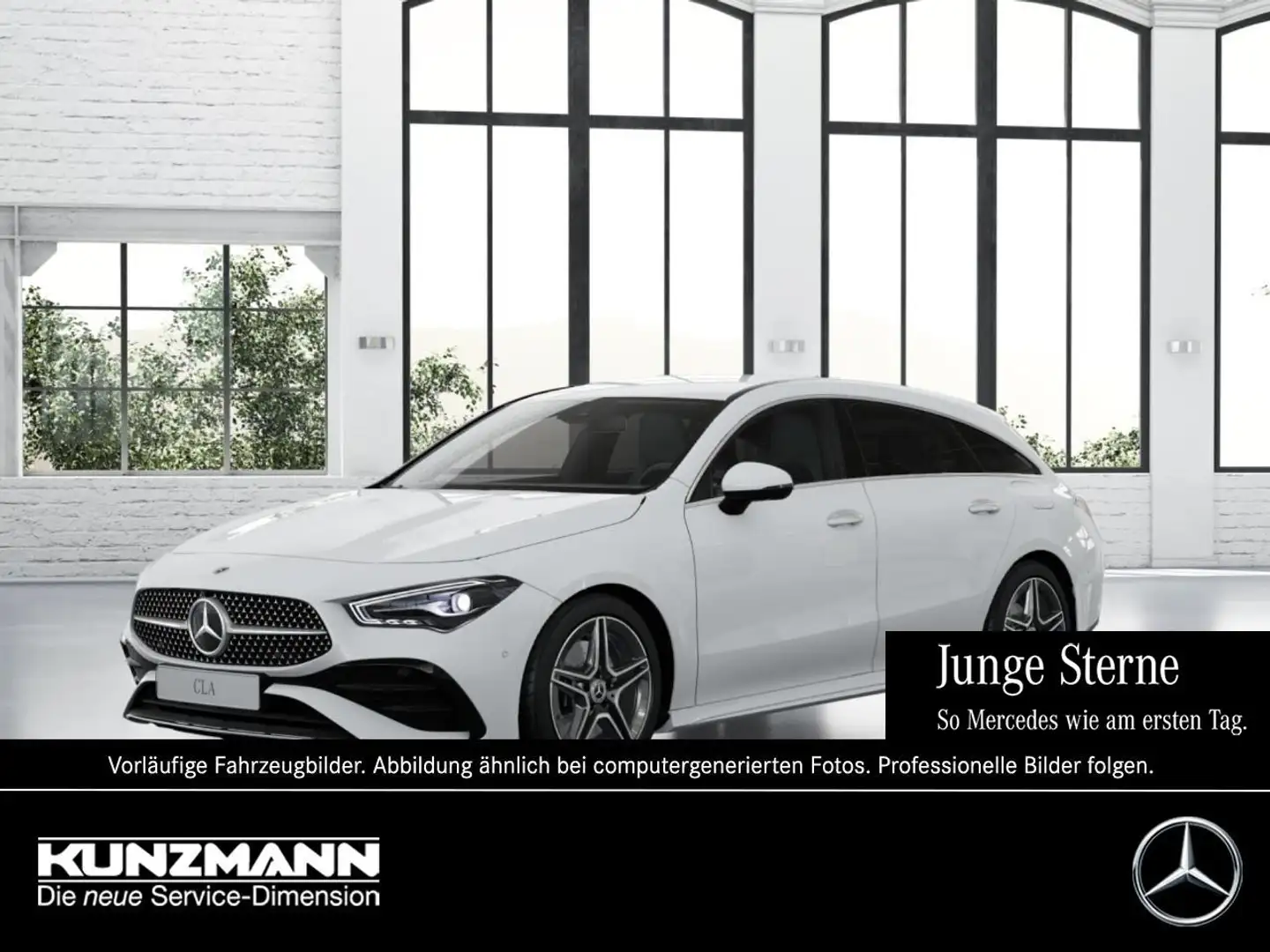 Mercedes-Benz CLA 250 e SB AMG Distronic Memory EasyP 360° AHK Weiß - 1