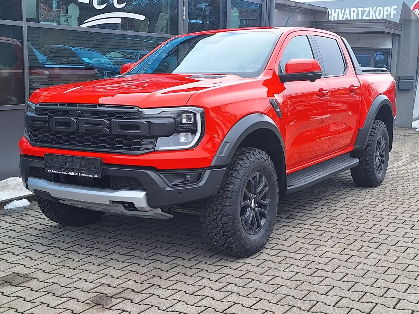 Ford Ranger Raptor 3,0 Ecoboost eRollo FOX AHK2,5t GARANTIE Rot - 1