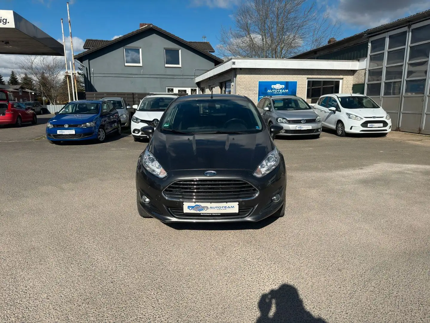 Ford Fiesta Titanium TÜV/KLIMA/SH/BC/MFL Grigio - 2