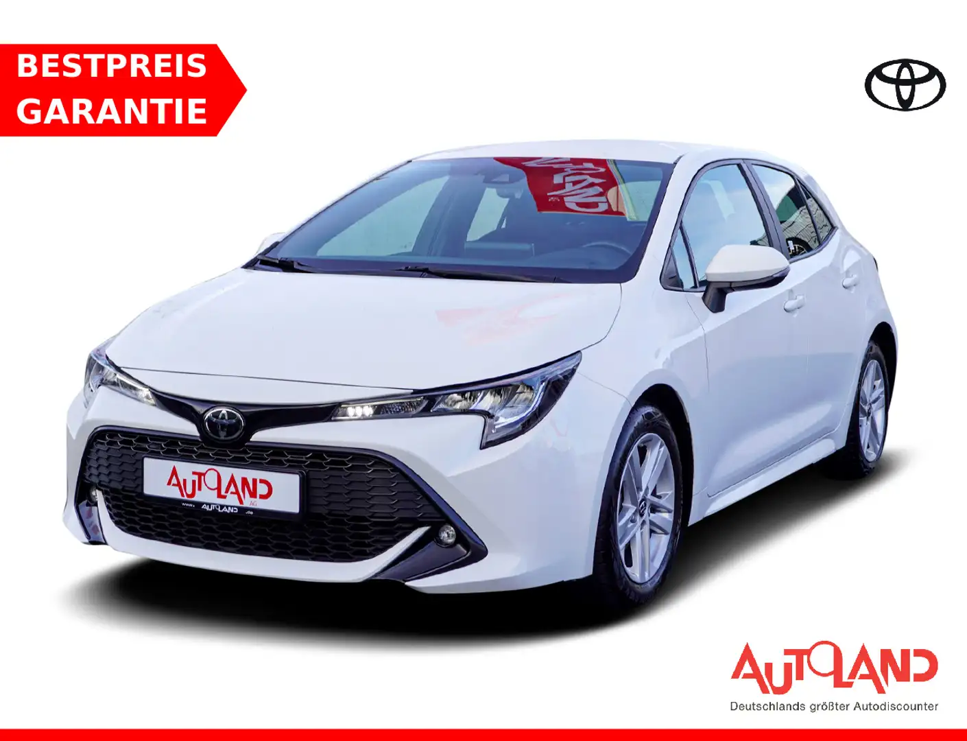 Toyota Corolla 1.2 Comfort LED Navi ACC Kamera USB AUX Blanc - 1