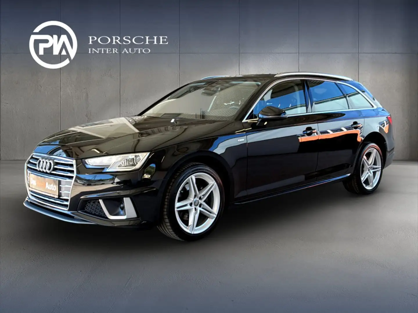 Audi A4 sport Schwarz - 1