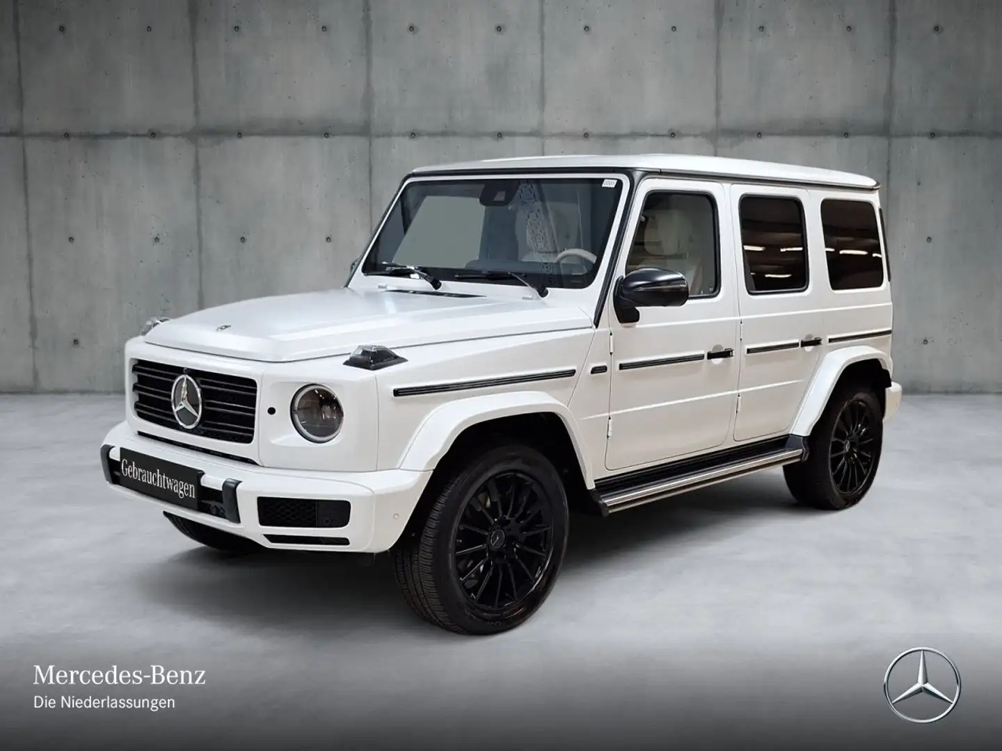Mercedes-Benz G 400 d GSD+360+AHK+MULTIBEAM+STHZG+FAHRASS+CARBON Blanc - 2