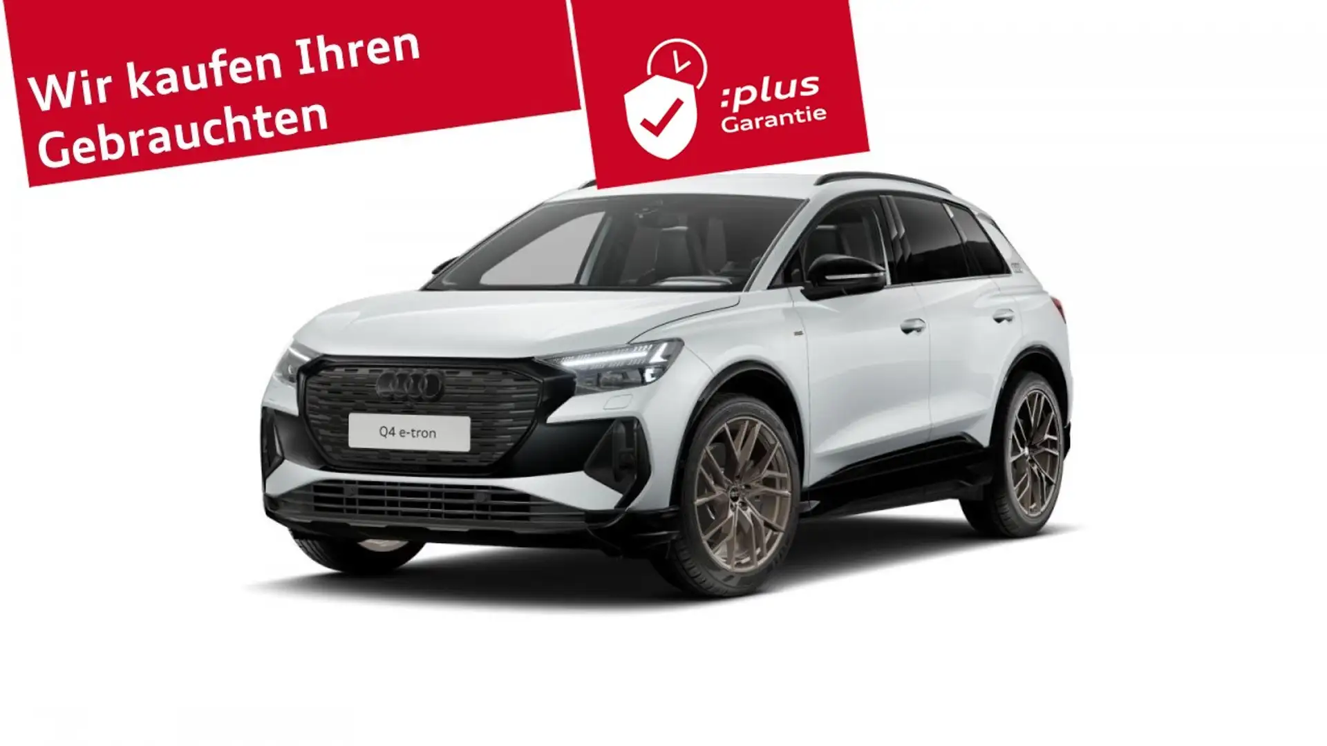 Audi Q4 e-tron 210 kW Klima Navi Rückfahrkamera Sitzheizung Weiß - 1