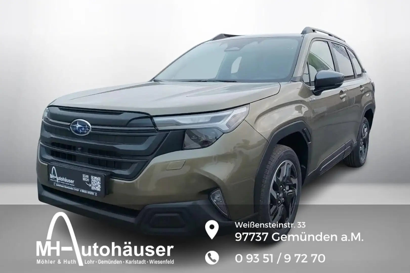 Subaru Forester 2.0 ie 100kW AWD Exclusive  Modell 2025 Zelená - 1