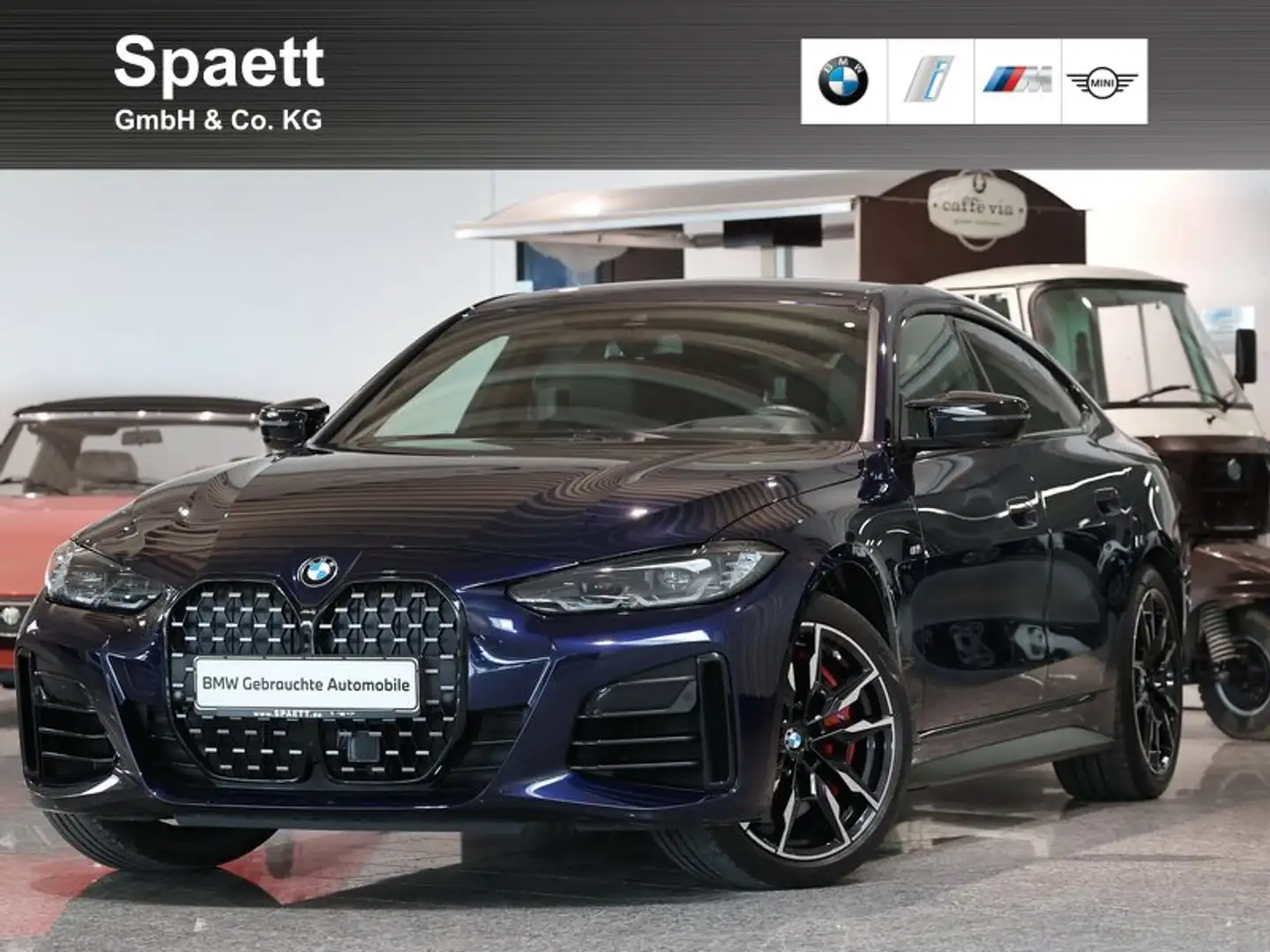 BMW 440 M440i xDrive Gran Coupé Head-Up HiFi DAB AHK Blau - 1
