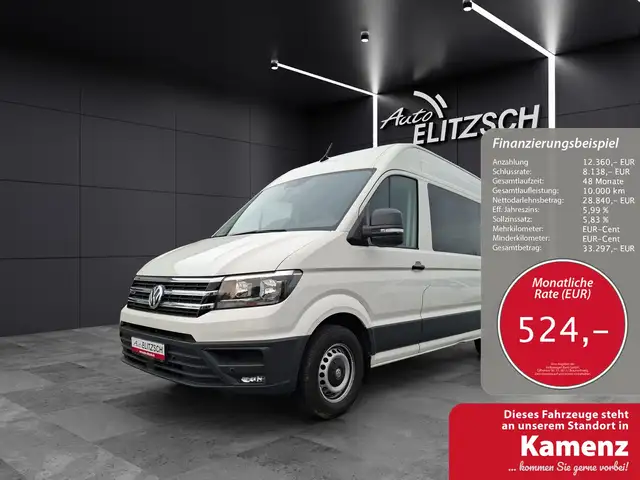 Volkswagen Crafter Kasten 35 MR 4Mo 9-Si Rollstuhllift Trittstufe ...