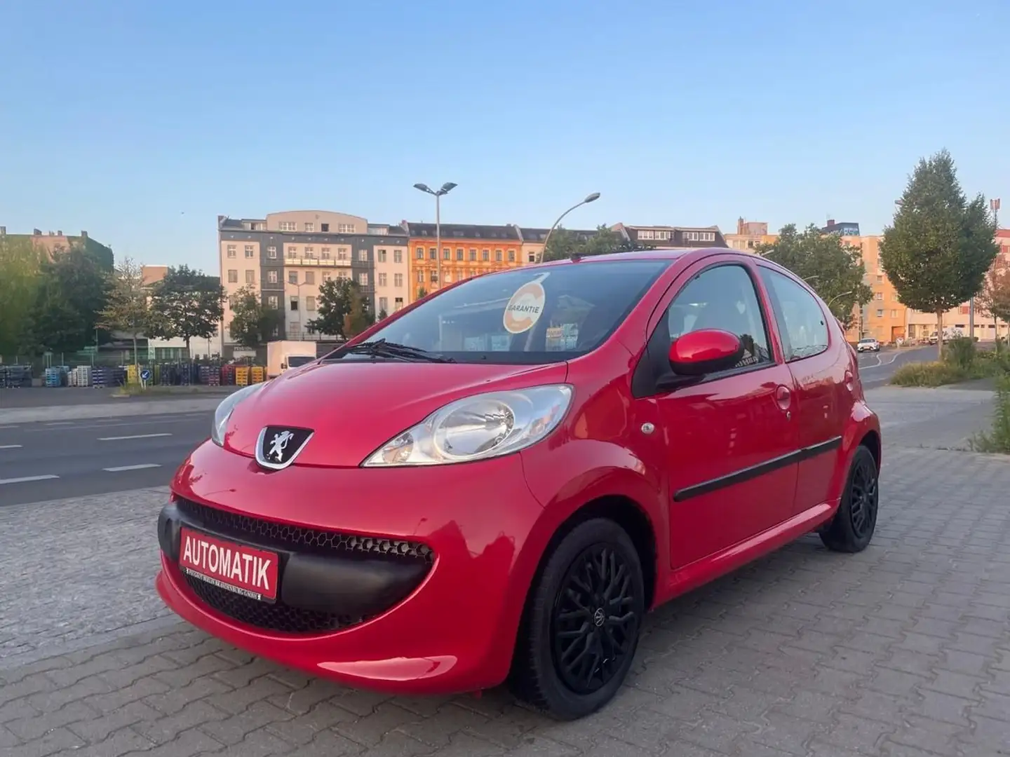 Peugeot 107 Filou,Automatik,Klima,5-Türig Rot - 2