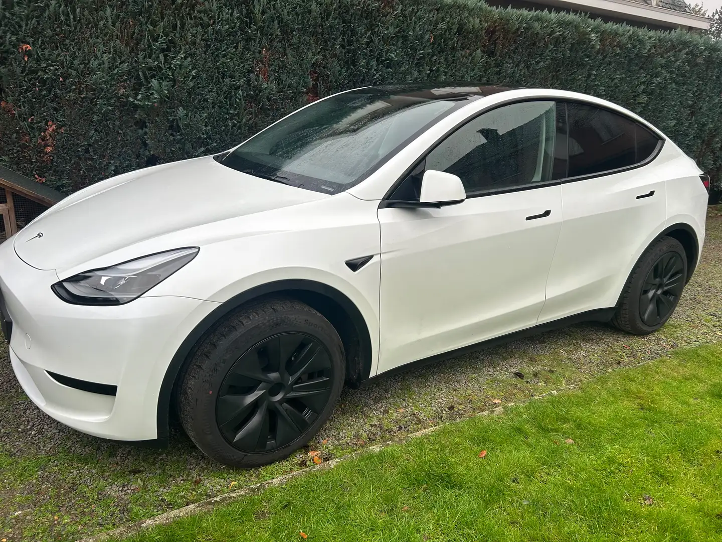 Tesla Model Y Model Y lang range bj2025 km10000 full option Blanc - 2