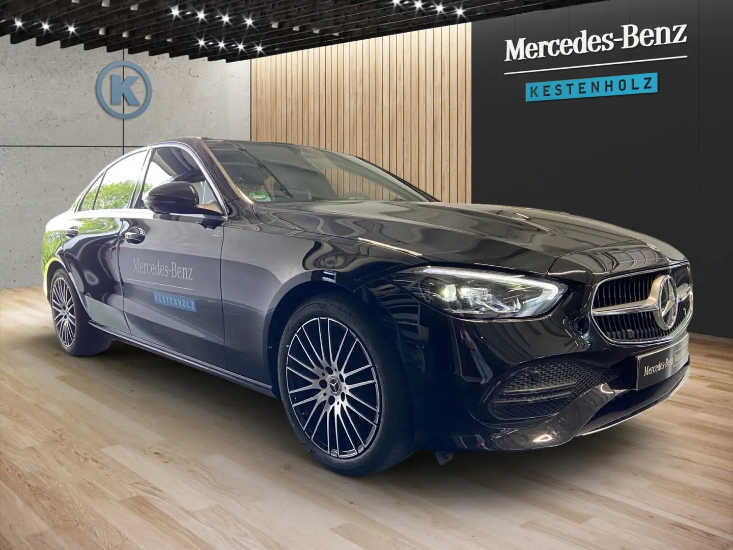 Mercedes-Benz C 220 C 220 d AVANTGARDE°ADV+°MEMO°360°AHK°DISTRNOIC° Schwarz - 2