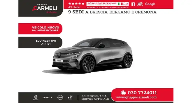 Renault Megane E-Tech Esprit Alpine comfort range 220cv -RESTYLING MY25