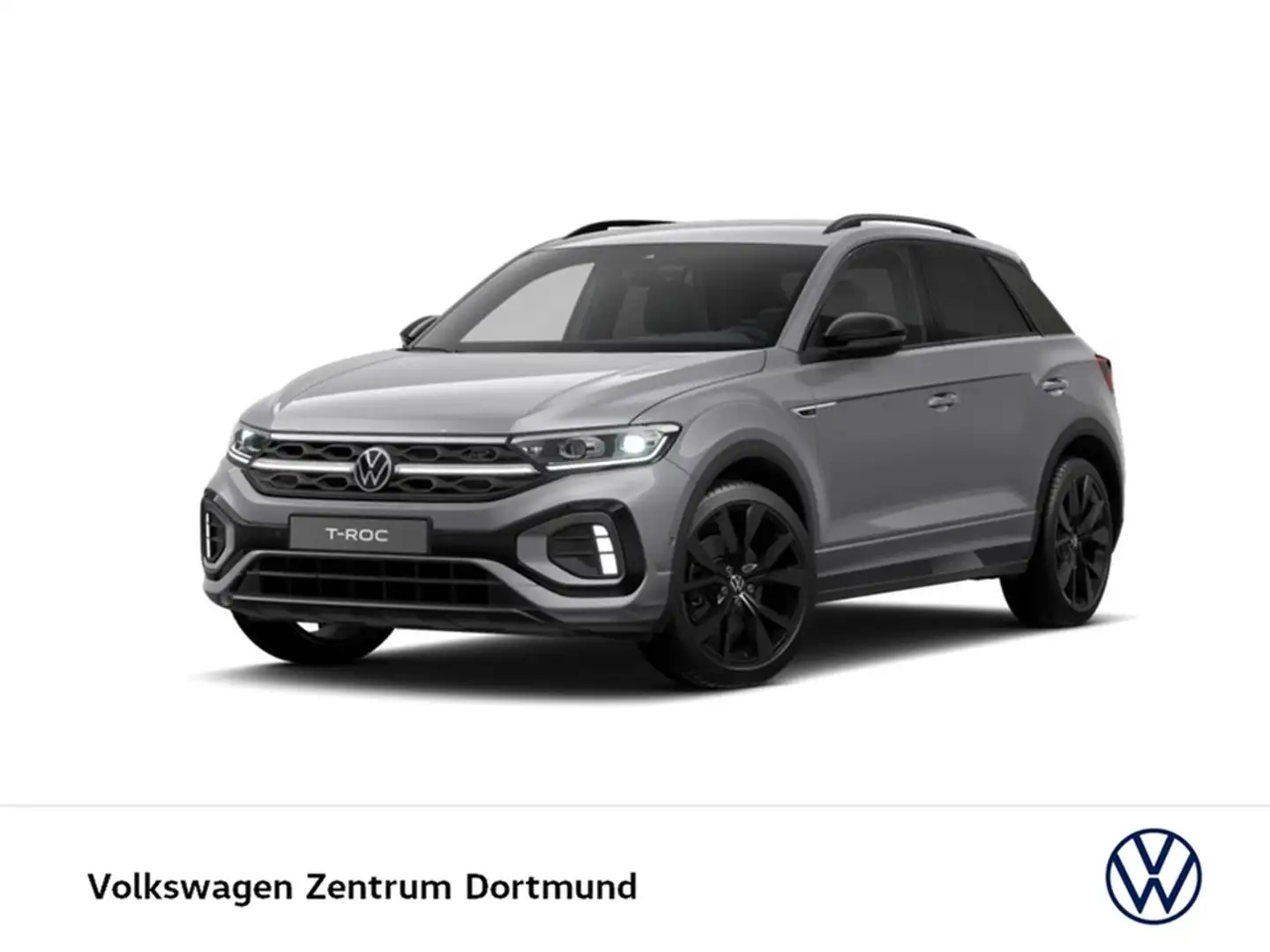 Volkswagen T-Roc 1.5 R-LINE DSG BLACKSTYLE eKLAPPE CAM LM19 Grijs - 2