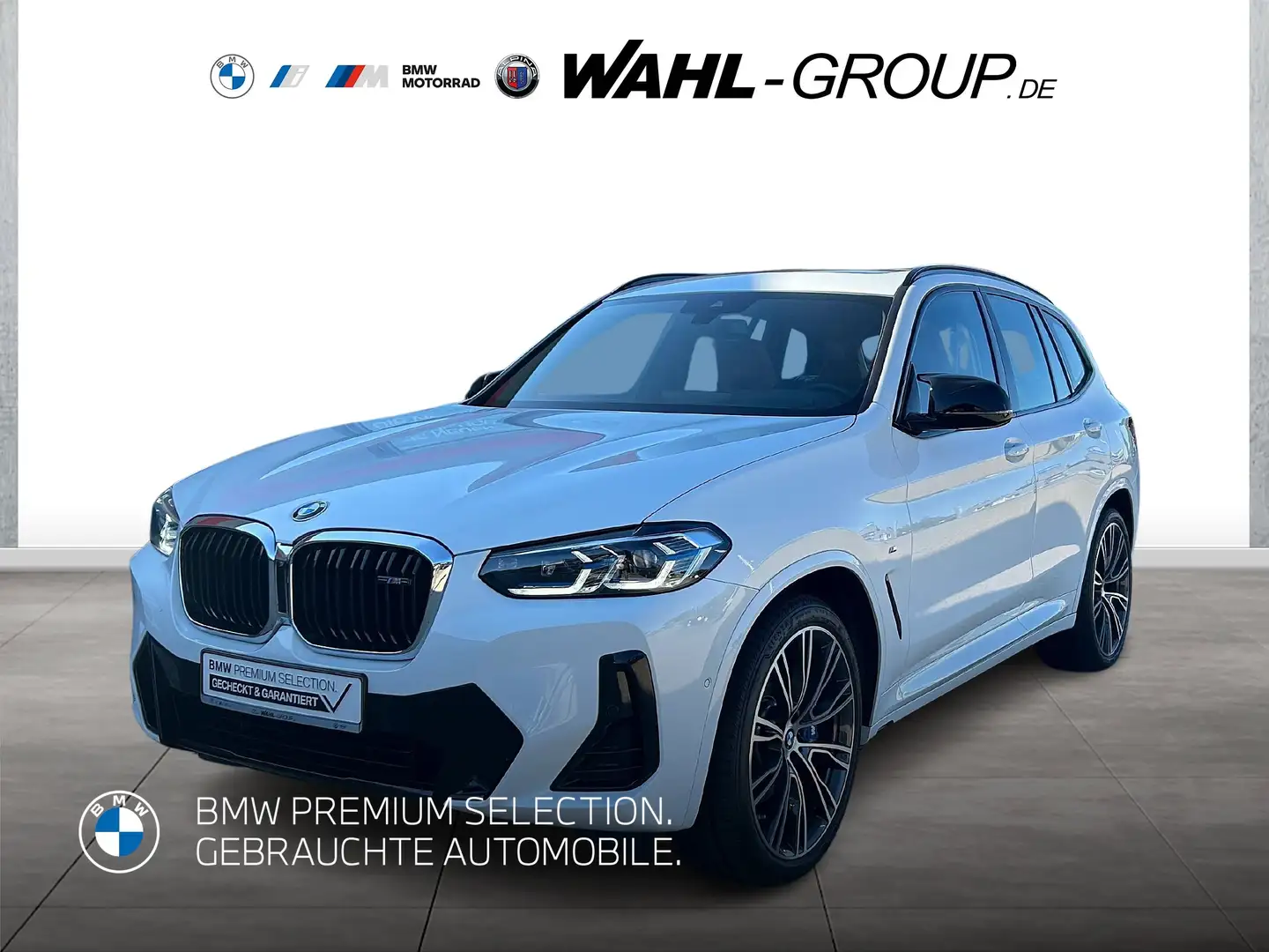 BMW X3 M 40d M Sport AHK Standhzg Panorama HeadUp Weiß - 1
