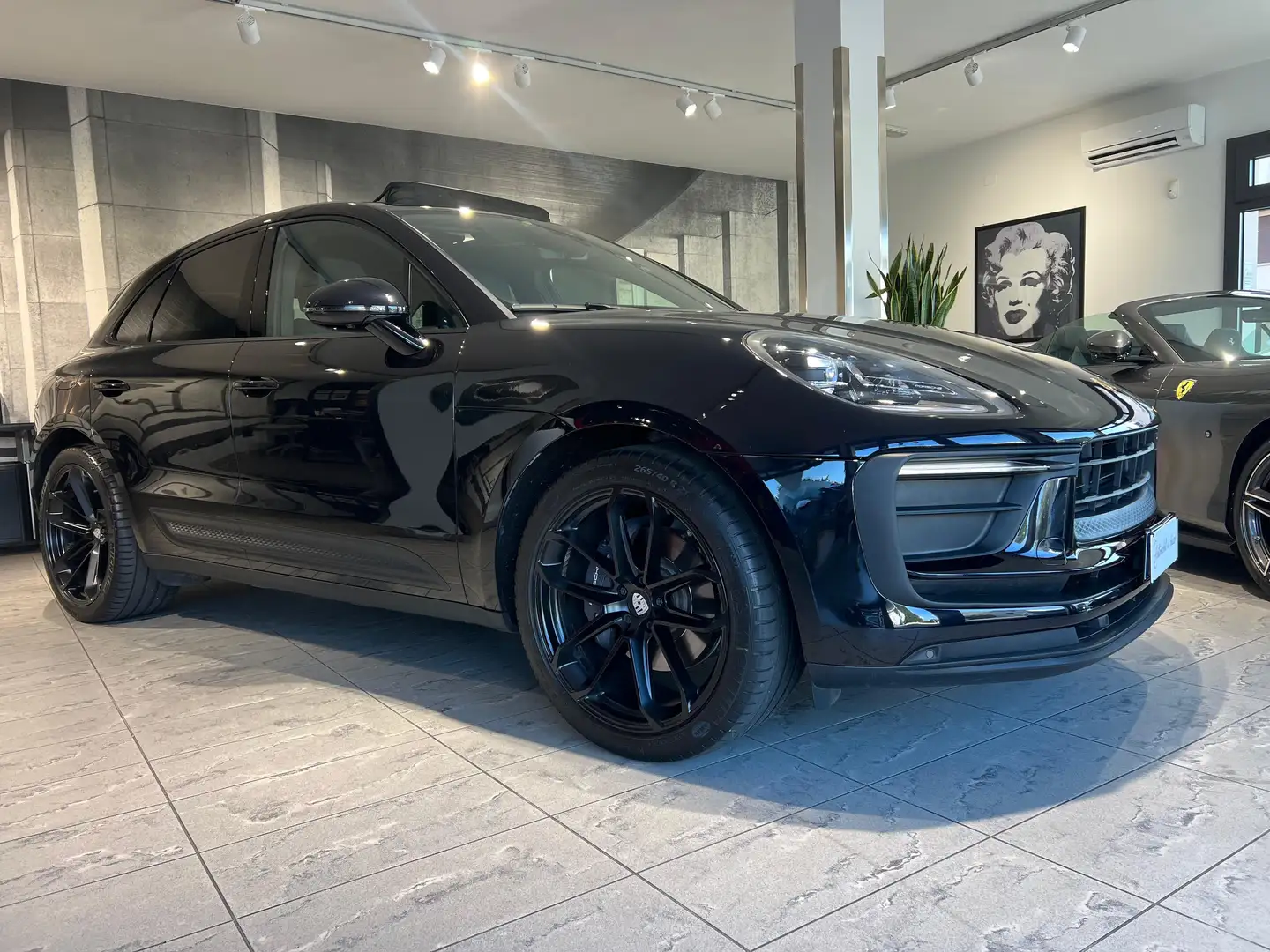 Porsche Macan Macan  2.0 265cv pdk-21"-tetto-18 vie-NAZIONALE! Nero - 2