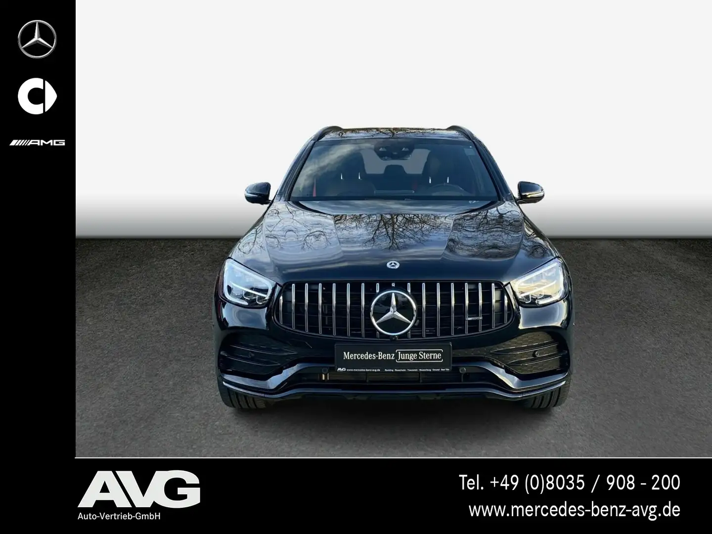 Mercedes-Benz GLC 43 AMG Mercedes-AMG GLC 43 4M AHK Standh HuD Pano Leder Schwarz - 2