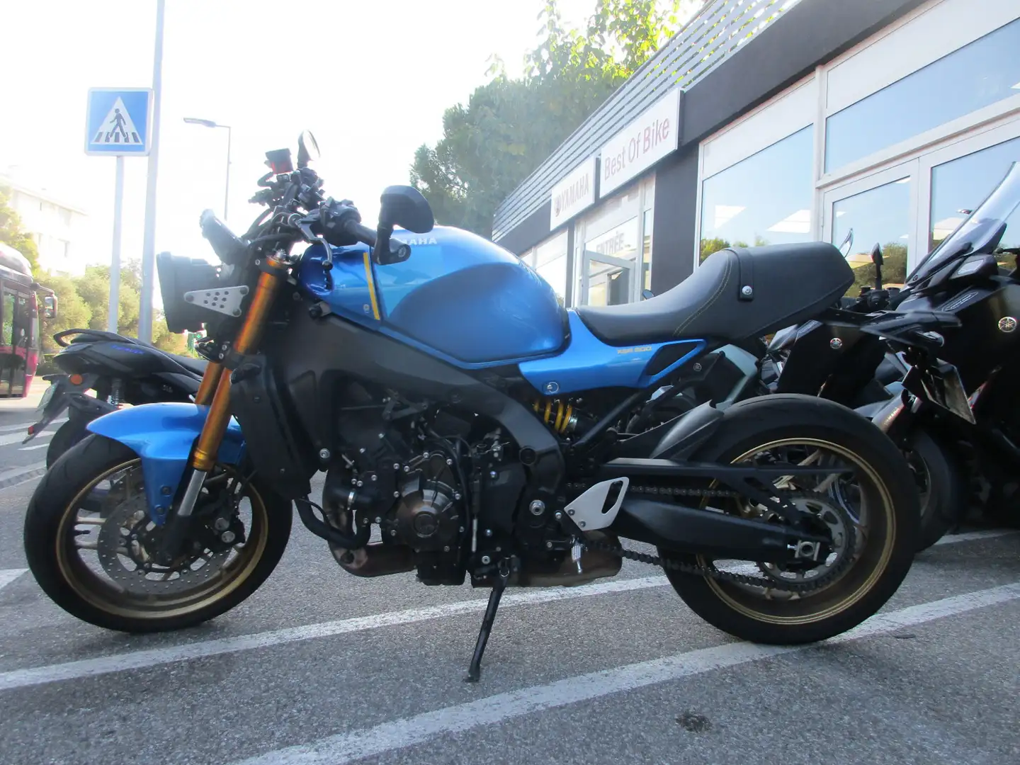 Yamaha XSR 900 Bleu - 1