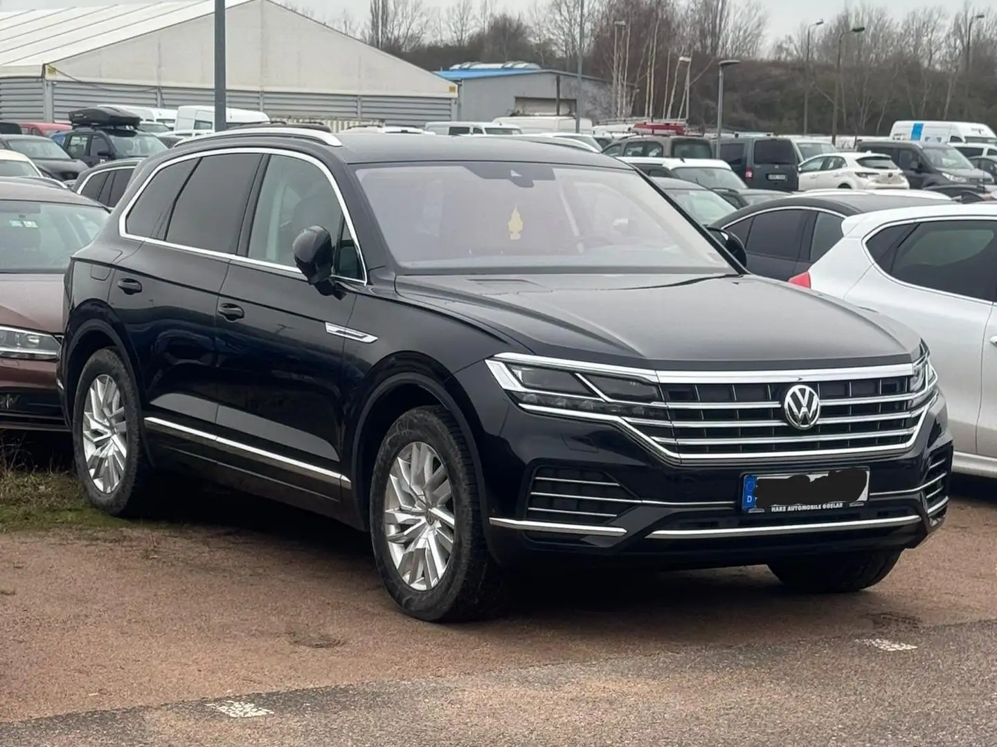 Volkswagen Touareg VW Touareg3.0 TDI 4M Elegance 286PS nur 64500 Km Schwarz - 1
