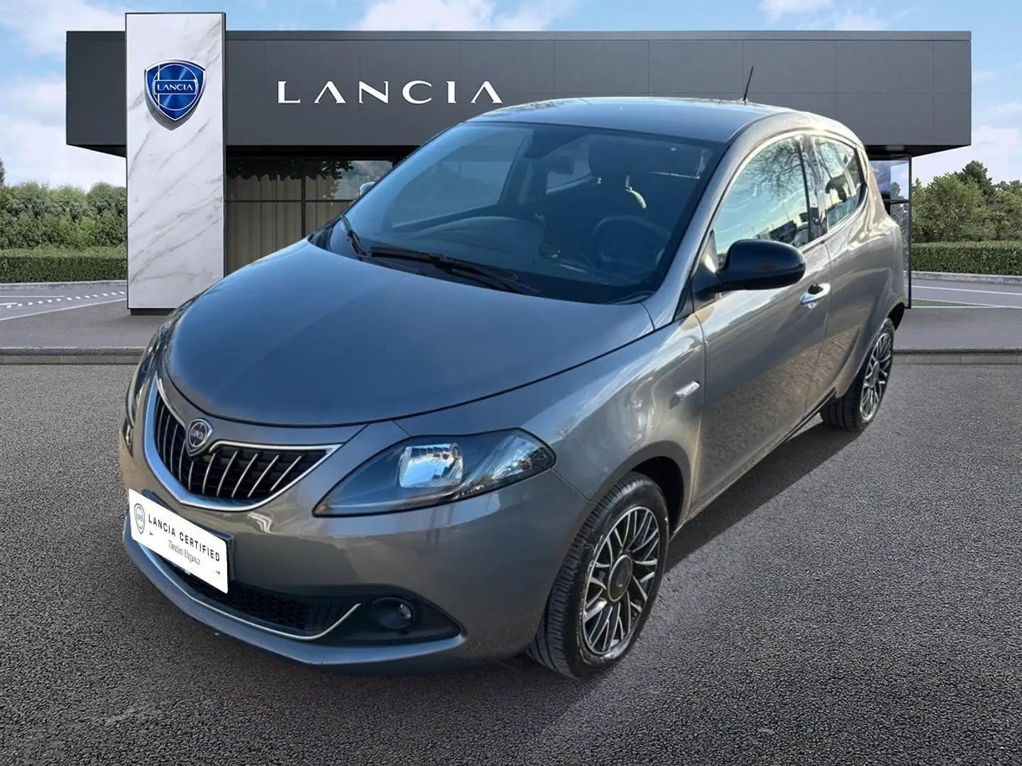 Lancia Ypsilon 1.0 FireFly 70cv Hybrid Platino Grigio - 1