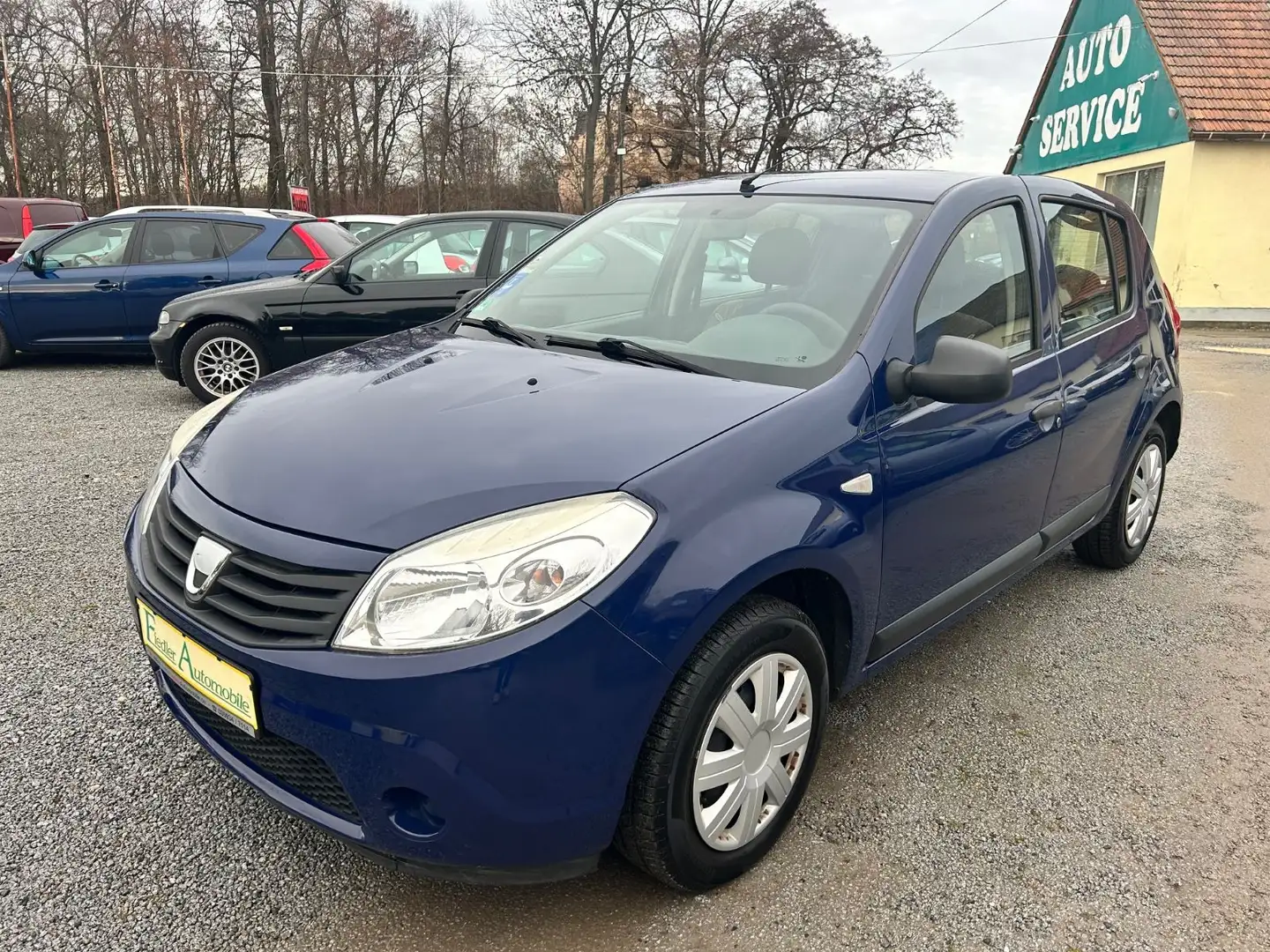 Dacia Sandero 1.4 MPI / Klima / Kupplung neu / 1. Hand Blau - 1